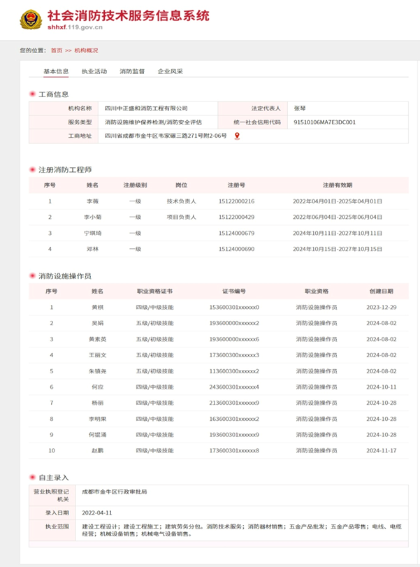 资质证书